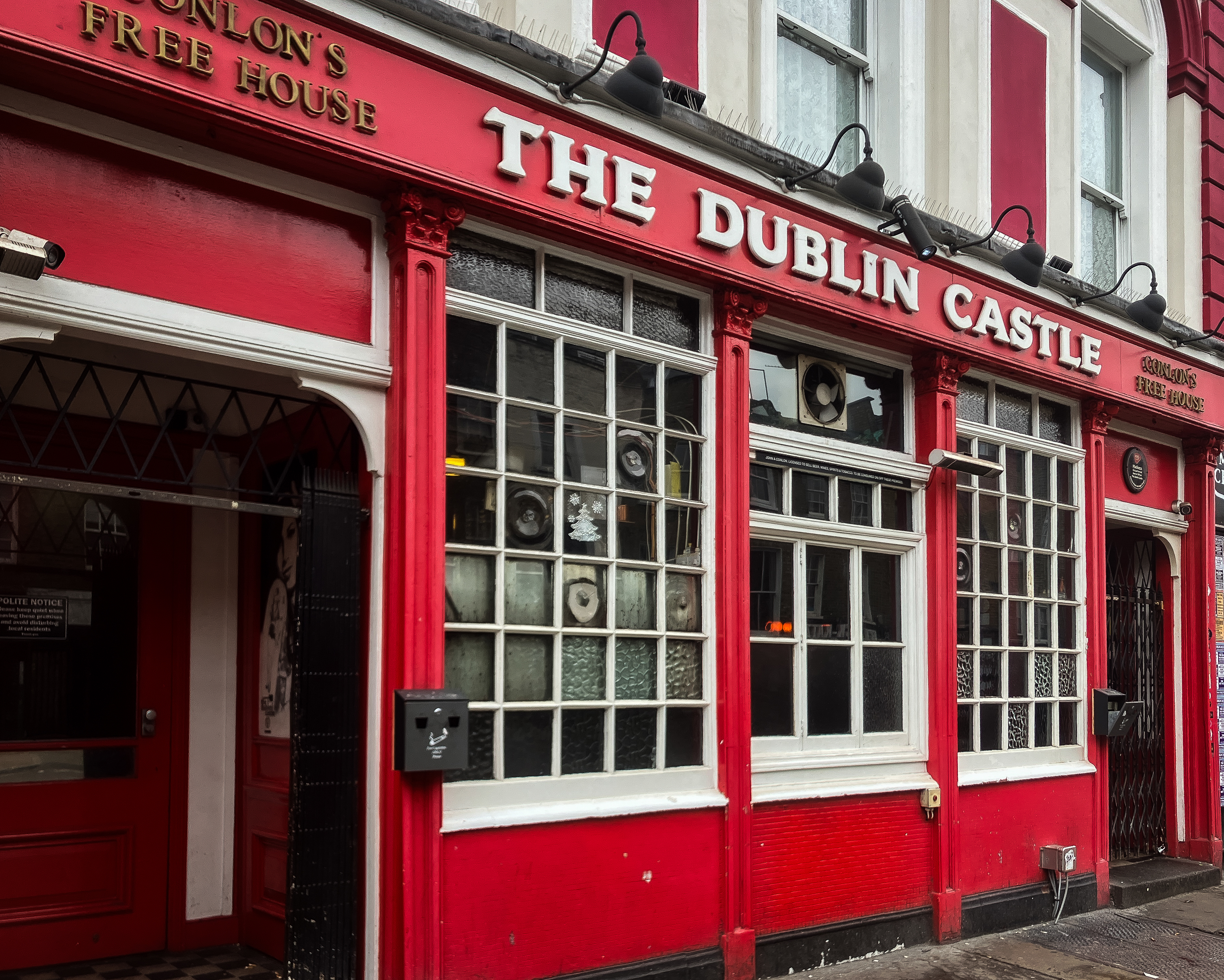 The Dublin Castle pub, Camden Town, London.